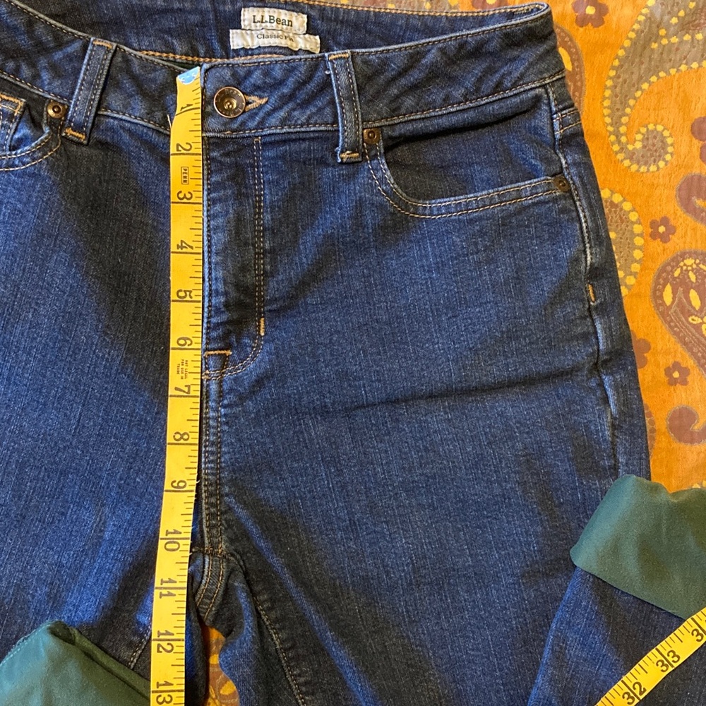 LL BEAN classic fit insulated Jeans - Picture 4 of 6